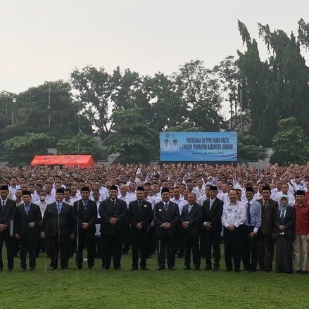 Ribuan Pegawai Non-ASN di Jombang Akhirnya Diangkat Jadi PPPK Paruh Waktu