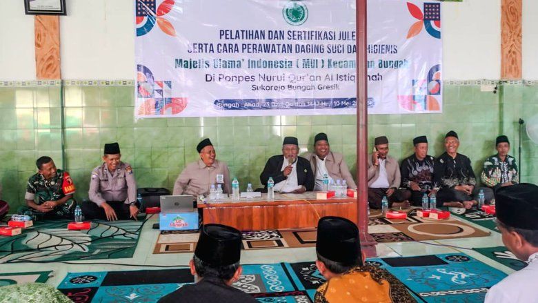 MUI Bungah Gresik Edukasi Pengelolaan Daging Kurban Sehat dan Higienis Jelang Iduladha