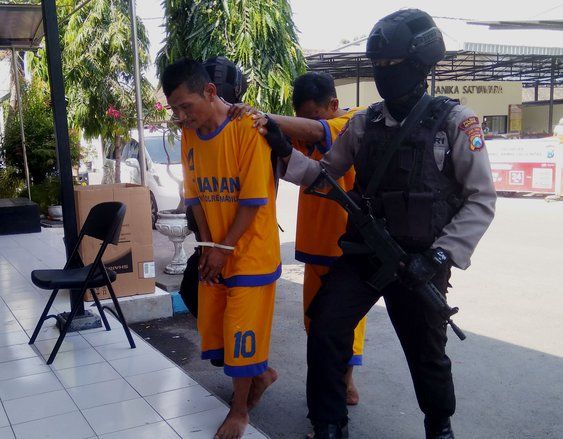 Dua Pencuri Antarprovinsi Ditahan Polres Madiun