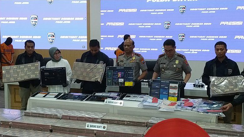 Polda Jatim Sita Dana Rp81,5 Miliar dari 77 Rekening Kasus Scam