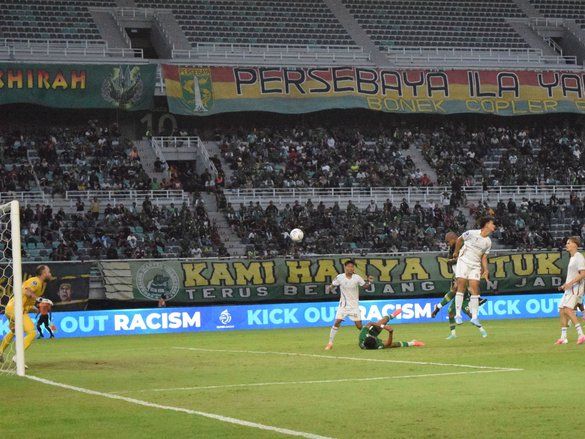 Gol Menit Akhir Buyarkan Kemenangan Persebaya atas Garudayaksa