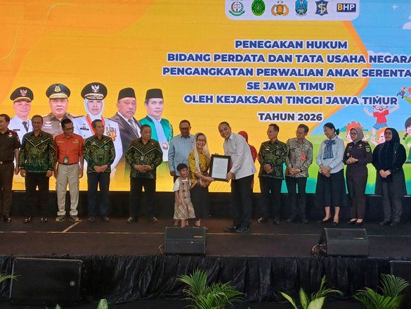 447 Anak di Jatim Sah Dapat Perwalian, Buka Akses Sekolah dan Layanan Kesehatan
