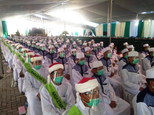 Pesantren Tangguh, Ponpes Sukorejo di Situbondo Terapkan Protokol Kesehatan