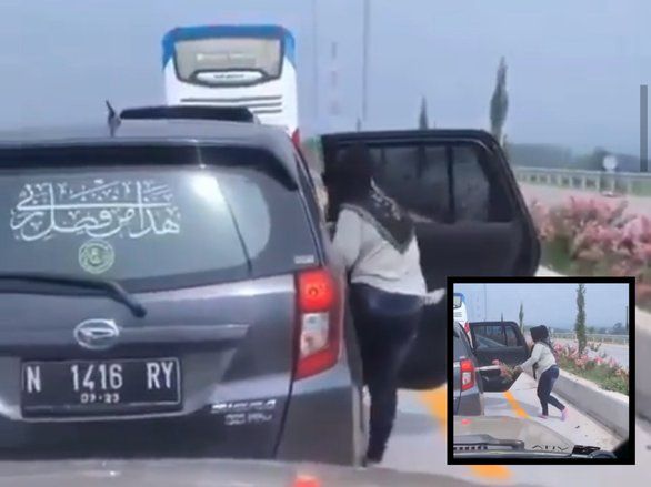 <strong>Viral, Polisi Ungkap Identitas Mobil Wanita Pencuri Bunga </strong><strong>di Tol Singosari</strong>