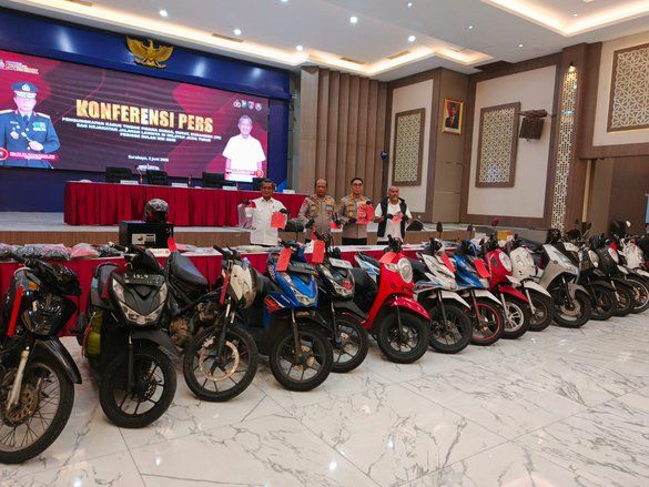 Polda Jatim Ungkap 320 Kasus Kejahatan Jalanan dalam Sebulan