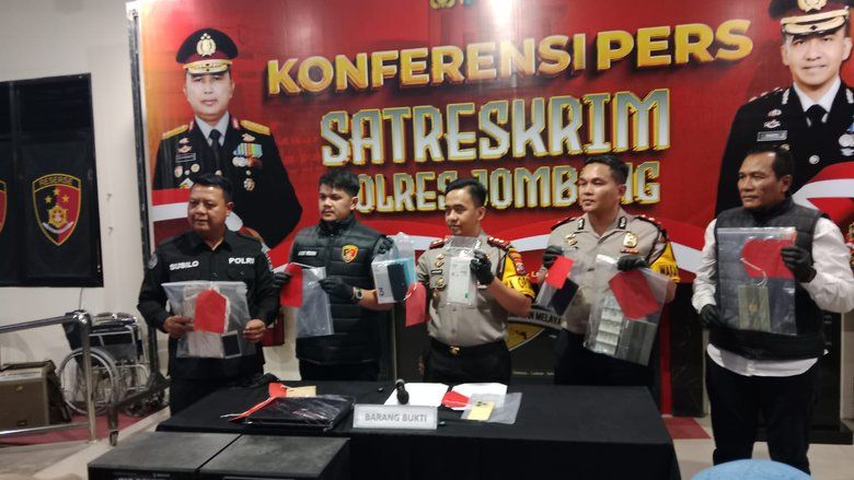 Operasi Sikat Semeru 2026, Polres Jombang Ungkap 14 Kasus Pencurian