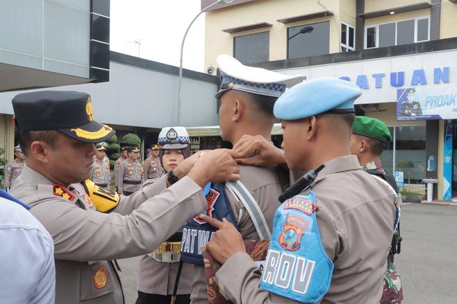 Operasi Zebra Semeru 2025 Dimulai, Polres Lamongan Komitmen Tingkatkan Keselamatan Lantas