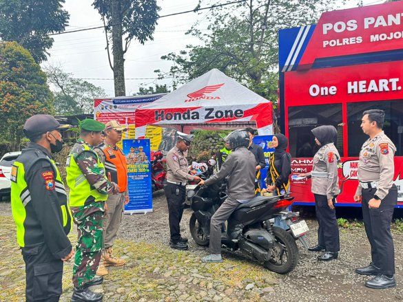 Polres Mojokerto Luncurkan 3 Program Inovatif Saat Mudik Lebaran 2026, Ada Polisi Antar Wisata Gratis