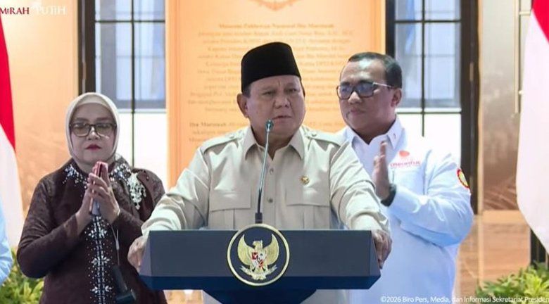 Jumhur dan Pesan Politik Buruh di Balik Kelakar Prabowo