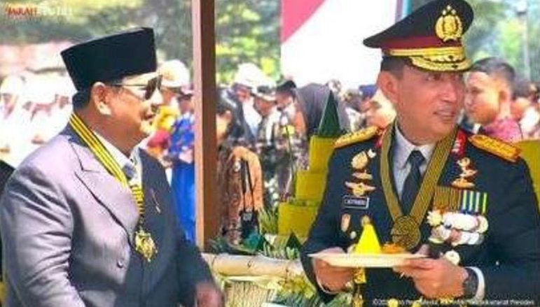 Kapolri Laporkan 1.415 SPPG MBG kepada Prabowo