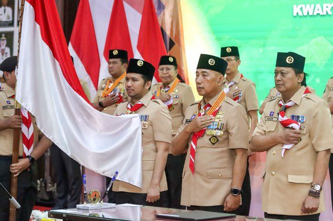 Arum Sabil Resmi Pimpin Kwarda Pramuka Jatim 2025–2030