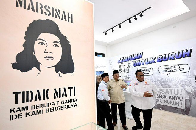 Resmikan Museum Marsinah di Nganjuk, Prabowo: Simbol Perjuangan Kaum Buruh