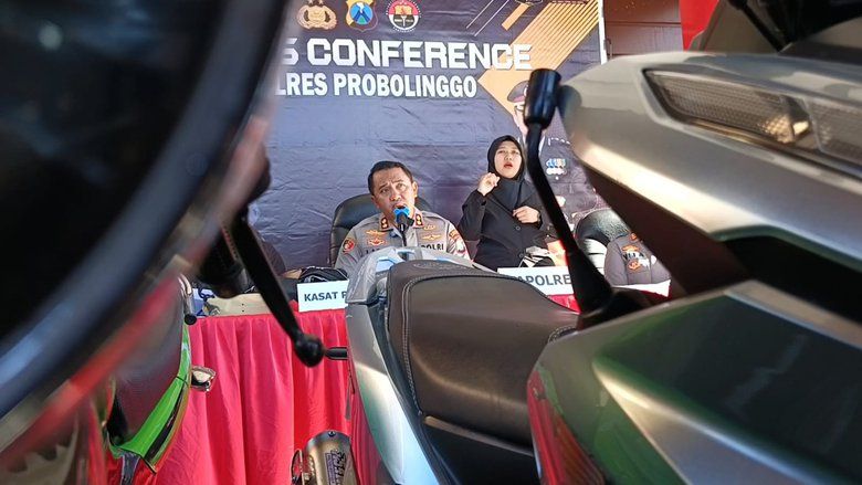 Komplotan Curanmor Probolinggo Dibekuk, Aksi Begal Ikut Terbongkar