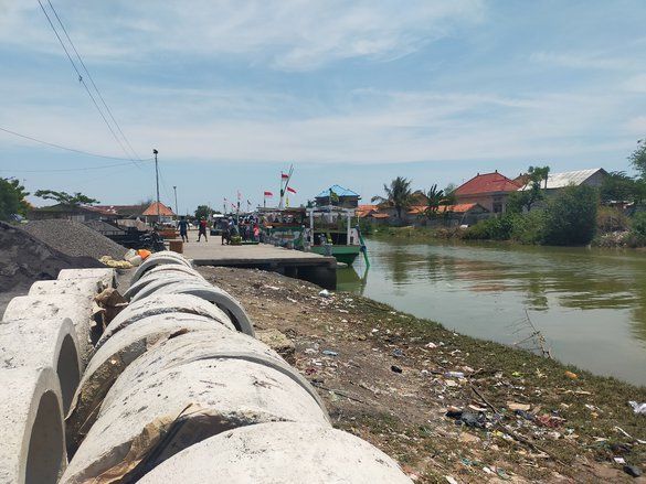 Proyek Tambatan Perahu Rp441 Juta di Sampang belum Dikerjakan