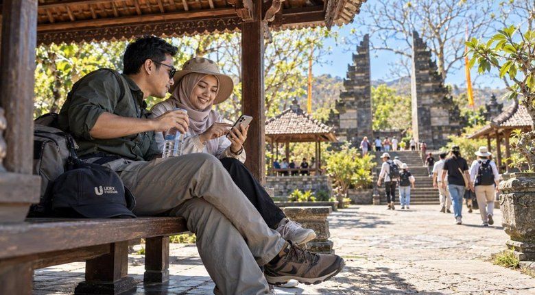 Jam Kunjungan Wisata Menentukan Nyaman Saat Kemarau