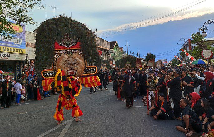 Giliran Pagelaran 312 Reog Obyok Terbanyak Masuk Muri