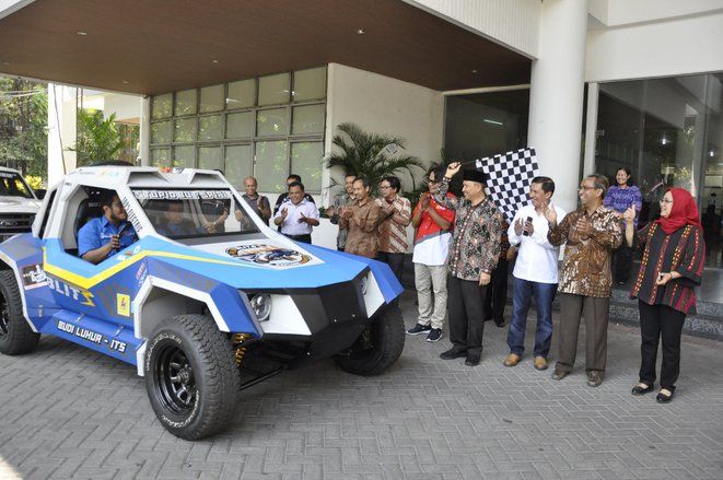 Kendaraan Inovatif ITS Mulai Keliling Indonesia