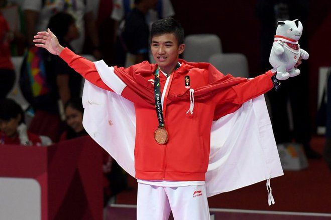 Prajurit Kodam V/Brawijaya Meraih Emas Cabang Karate Asian Games