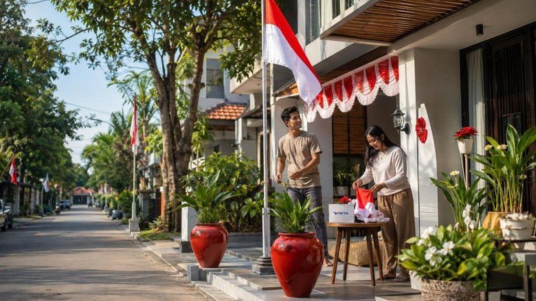 Ide Dekorasi Merah Putih untuk Rumah yang Tetap Elegan