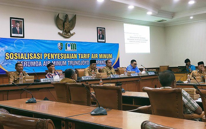 Tak Ingin Bangkrut, PDAM Trunojoyo Sampang Naikkan Tarif Layanan 