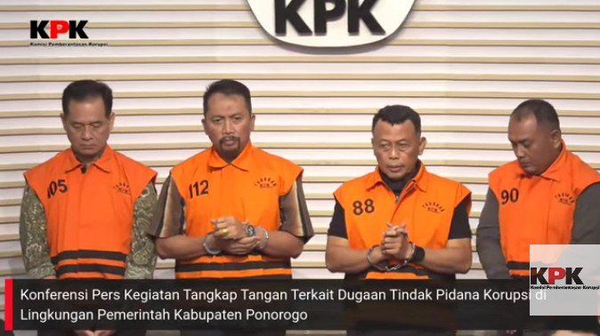 PascaOTT KPK di Ponorogo, Bupati Sugiri Sancoko Ditetapkan jadi Tersangka