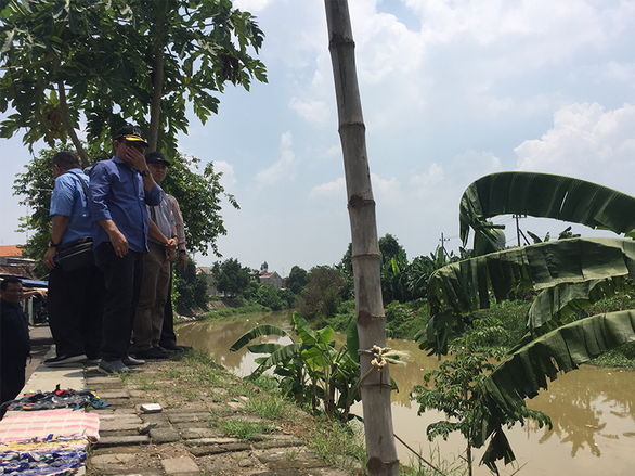 Banjir Kiriman Gerus Tepian Sungai Brangkal Mojokerto