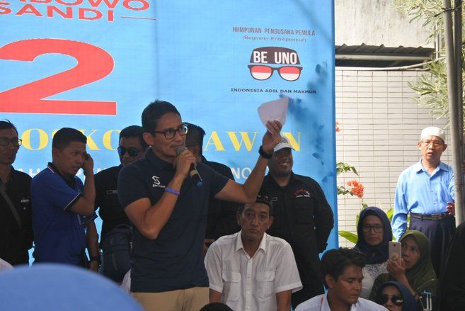 Begini Tempat Audit Forensik DPT Bermasalah Yang Diresmikan Sandiaga
