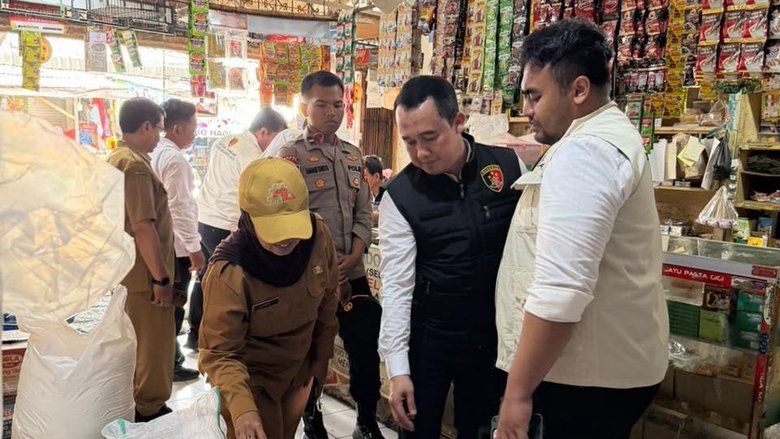 Satgas Pangan Polres Mojokerto Kota Pantau Harga dan Stok Beras di Pasaran
