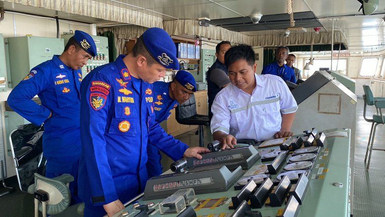 Satpolairud Polresta Banyuwangi Gelar Ramcheck di Pelabuhan Tanjung Wangi