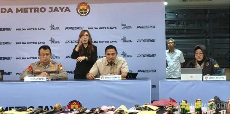 Polda Metro Jaya Amankan 347 Kilogram Narkotika