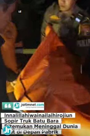 Heboh Sopir Truk Meninggal Mendadak