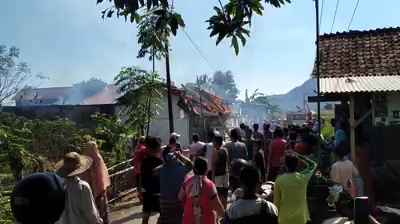 Ruko di Probolinggo Terbakar, Satu Orang Terluka