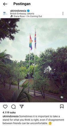 Buntut Pengibaran Bendera LGBT, Kemenlu Nyatakan Kecewa