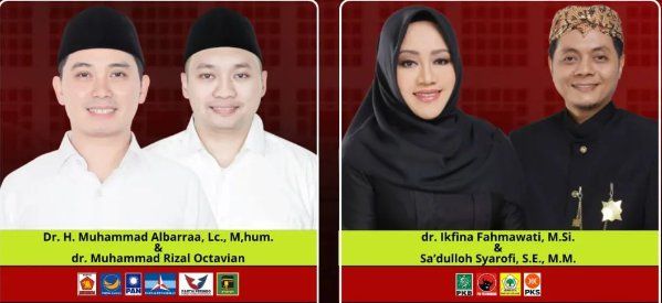 KPU Kabupaten Mojokerto Tetapkan Dua Paslon Bupati dan Wakil Bupati di Pilkada 2024