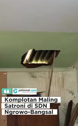 SD Dibobol, Uang dan Laptop Raib