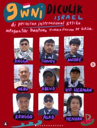 Perhimpunan Filantropi Indonesia Desak Pemerintah Selamatkan 9 WNI yang Ditahan Israel