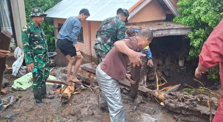 Korban Tewas Banjir Bandang Sitaro Jadi 16 Orang