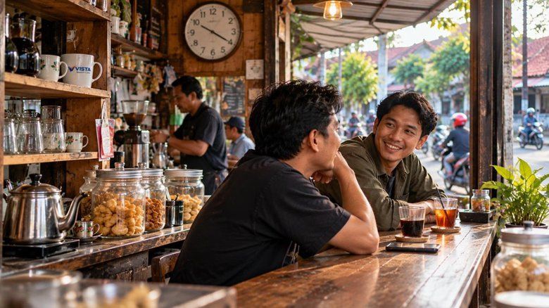 Pesan Satu Minuman, Nongkrong Bisa Berjam-jam