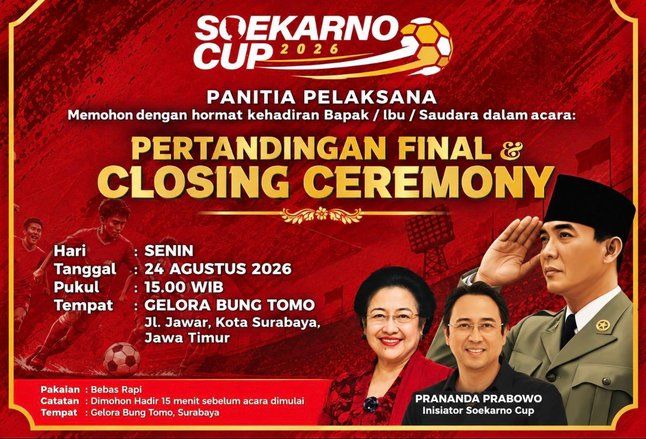 Soekarno Cup Buka Jalan Talenta Muda Menuju Sepak Bola Profesional