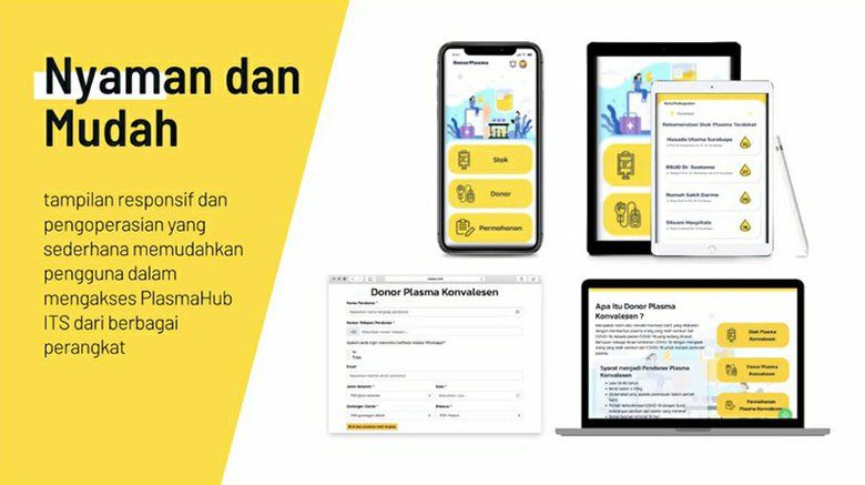 Sosialisasikan PlasmaHub, ITS&nbsp;Dorong Penyintas Covid-19 Donorkan Plasma Konvalesennya