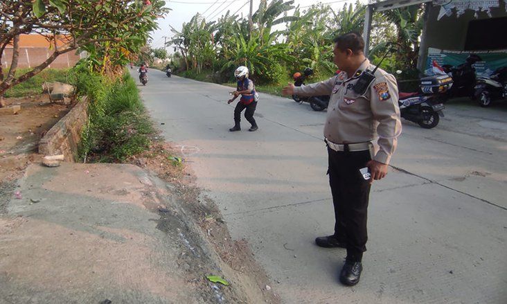 Adu Kecepatan, Dua Pelajar Tabrak Truk Hingga Meninggal Dunia