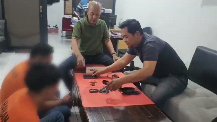 Dua Pelaku Curanmor Dibekuk, Satu Sempat Kabur Lompat Tembok