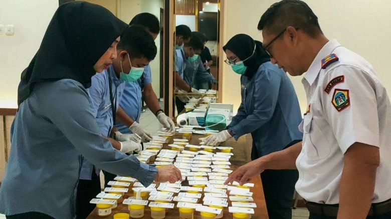 Buntut Kasus Narkoba, 100 Pegawai Dishub Gresik Jalani Tes Urine