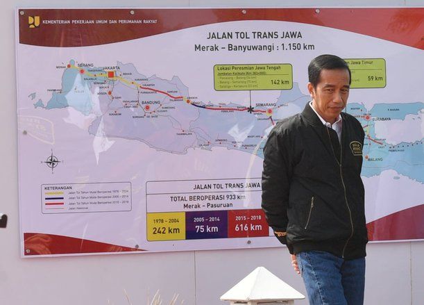 Jokowi Resmikan 4 Ruas Jalan Tol di Jawa Timur