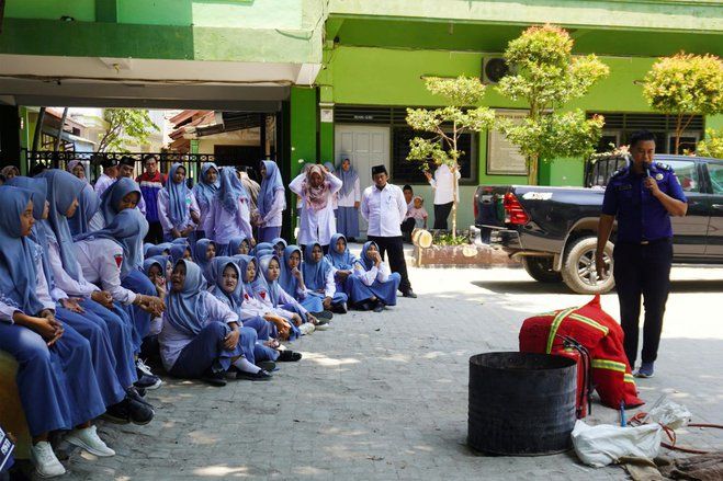 GRR Tuban Goes to School 2026 Bekali Pelajar dengan Pengetahuan Mitigasi Kebakaran