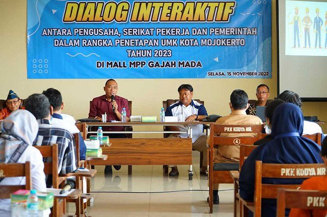 Segera Disahkan, UMK 2023 Kota Mojokerto Bakal Naik Sampai 6 Persen