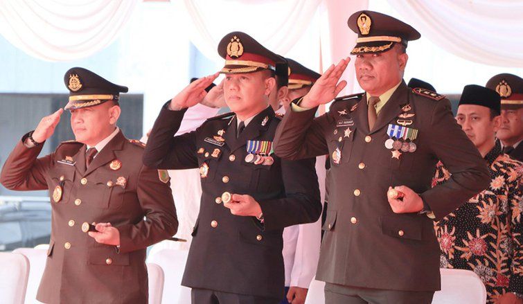 Hari Lahir Pancasila, Kapolres Gresik Ajak Terapkan Nilai Pancasila Dalam Kehidupan