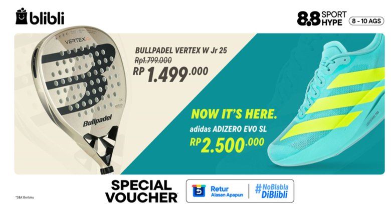 5 Keunggulan ASICS Noosa Tri 16, Dapatkan di Promo 8.8 Agustus 2025 Sport Hype