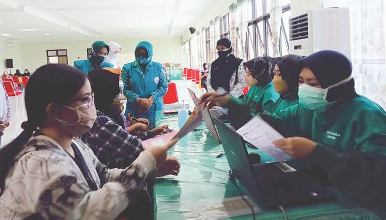 Rentan Kena Covid-19, Bumil Jadi Sasaran Vaksinasi Dinkes Madiun