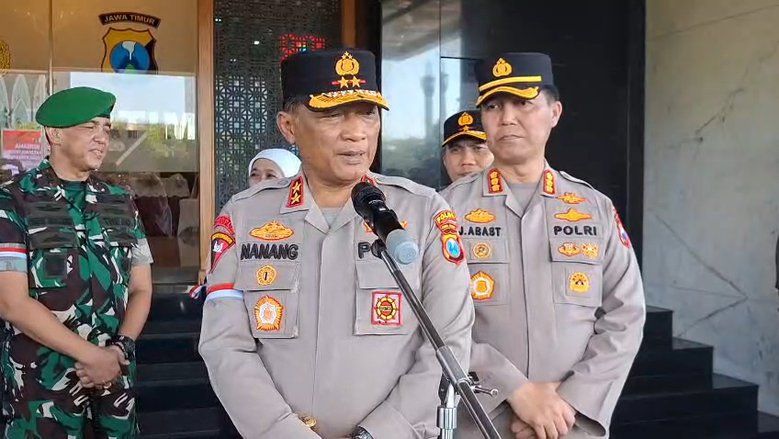 89 Pembakar Gedung Grahadi dan Mapolsek Tegalsari Diamankan Polisi